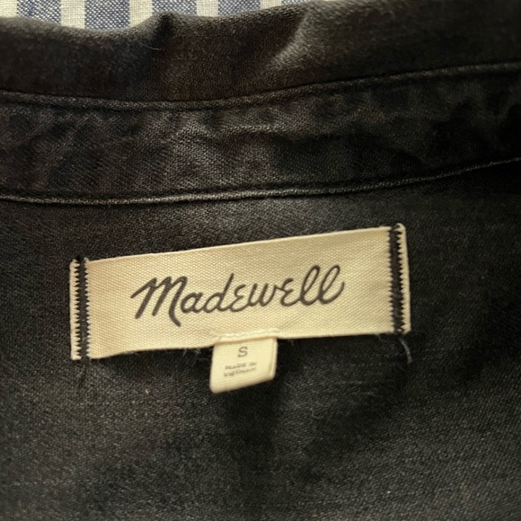 Madewell black denim shirt - Picture 4 of 4